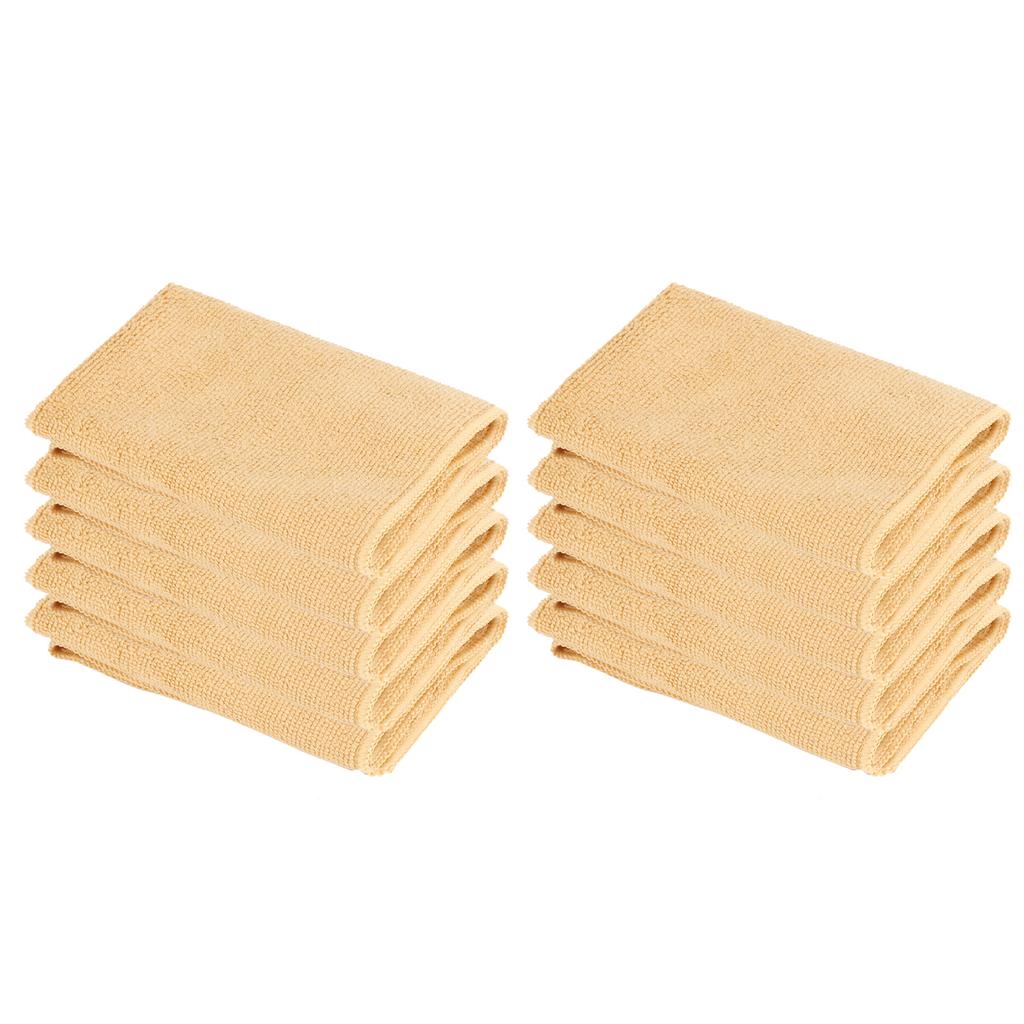 10 шт 30 x 30 см Полотенце из микрофибры Сильно впитывающее воду Быстросохнущее Мягкое полотенце (хаки)