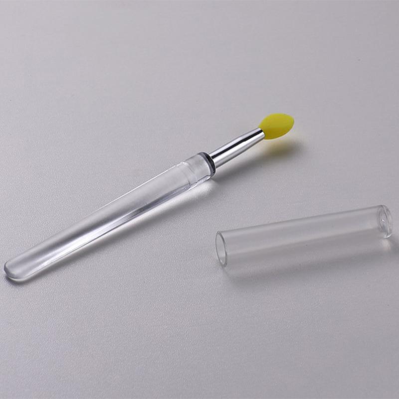 1шт силиконовые бальзамы для губ кисточка для губ с присоской пылезащитный чехол инструменты для макияжа