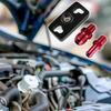 Fuel Regulator Adapter For Car Aluminium Alloy Fuel Rail Pressure Regulator Adapter Red Fuel Rail Adapter Replacement