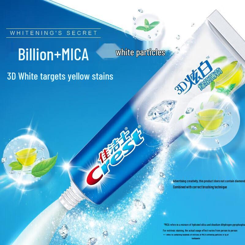 Зубная паста Crest Dazzling White с жасминовым чаем