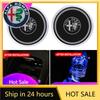 Car Stickers For Alfa Romeo 1/2pcs Car Luminous Water Cup Pad LED Atmosphere Light For Alfa Romeo giulia stelvio giulietta 159 1