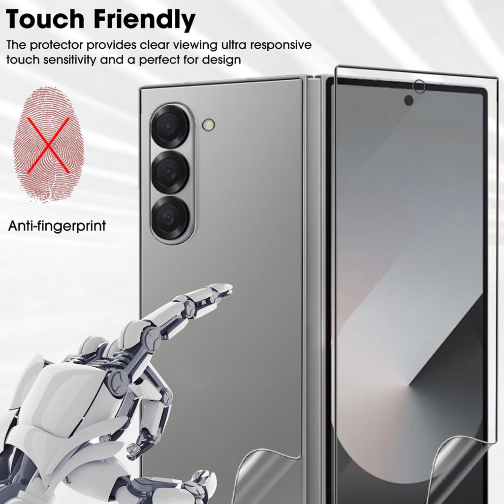 Гидрогелевая пленка Fold7 для Samsung Galaxy Z Fold 7 6 5 Защитная мягкая пленка для экрана с защитой от царапин для ZFold7 ZFold6 zfold5
