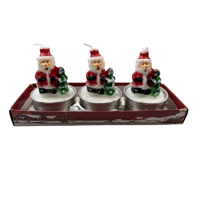 Рождественская свеча Дед Мороз Снеговик Сапоги Формы Домашняя Рождественская Вечеринка Домашнее Украшение для Ужина Семейная Атмосфера Свеча При свечах Подарки Аксессуары