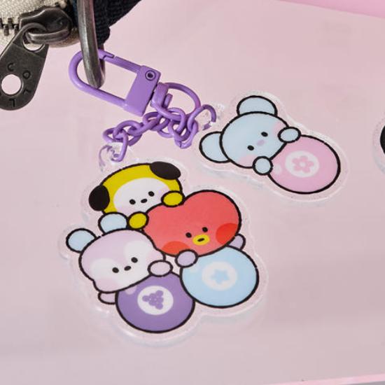 BT21 Акриловый брелок для ключей Minini Lucky Gatcha