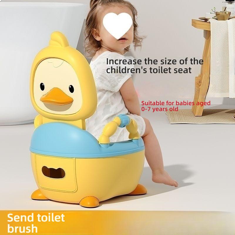 Household Enlarged Kids Training Toilet Seat With Urinal Portable Infant Potty For Boys Girls Toddler Toilet Training Nursery Accessories