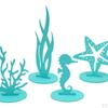 4 войлочных украшения для дня рождения / выпускного вечера, настольные