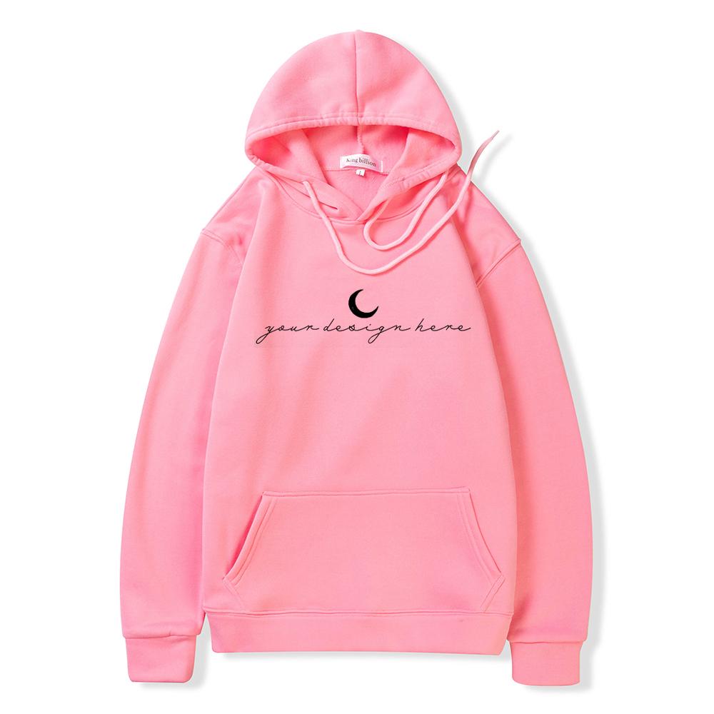 Толстовка с буквенным принтом, хлопковая Свободная толстая толстая пуловер с длинными рукавами, повседневная новинка 2023 года, толстовки с капюшоном для творчества