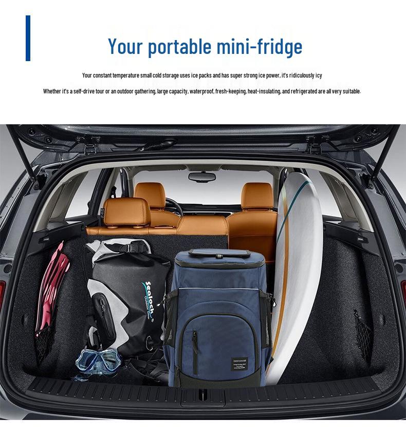 Легкий терморюкзак для улицы объемом 30 л с герметичным пакетом со льдом для пикников и пива