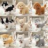 Husky Shiba Siberian Inu Plush Toy Cute Pet Dog Children Doll Holiday Gifts