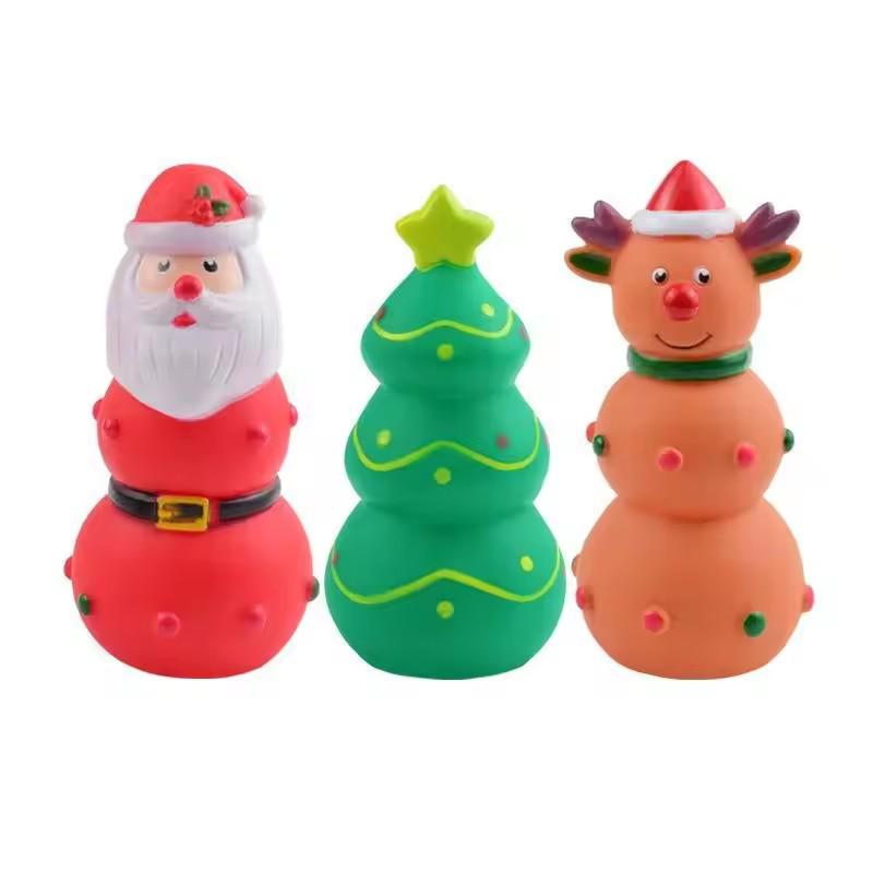 Пищащая игрушка для собак из ТПР, пластиковая косточка, жевательная игрушка для собак со звуком, для чистки зубов, противоукусный молярный стик, товары для домашних животных