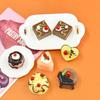 6 шт. Набор для кукольного домика "Пекарня" Мини-игрушки-кексы для креативного украшения кукольной еды