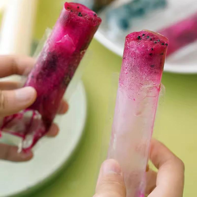 Домашний леденец на палочке, длинный леденец на палочке, измельченный леденец, семейный одноразовый пакет для леденцов, самозапечатывающийся карман