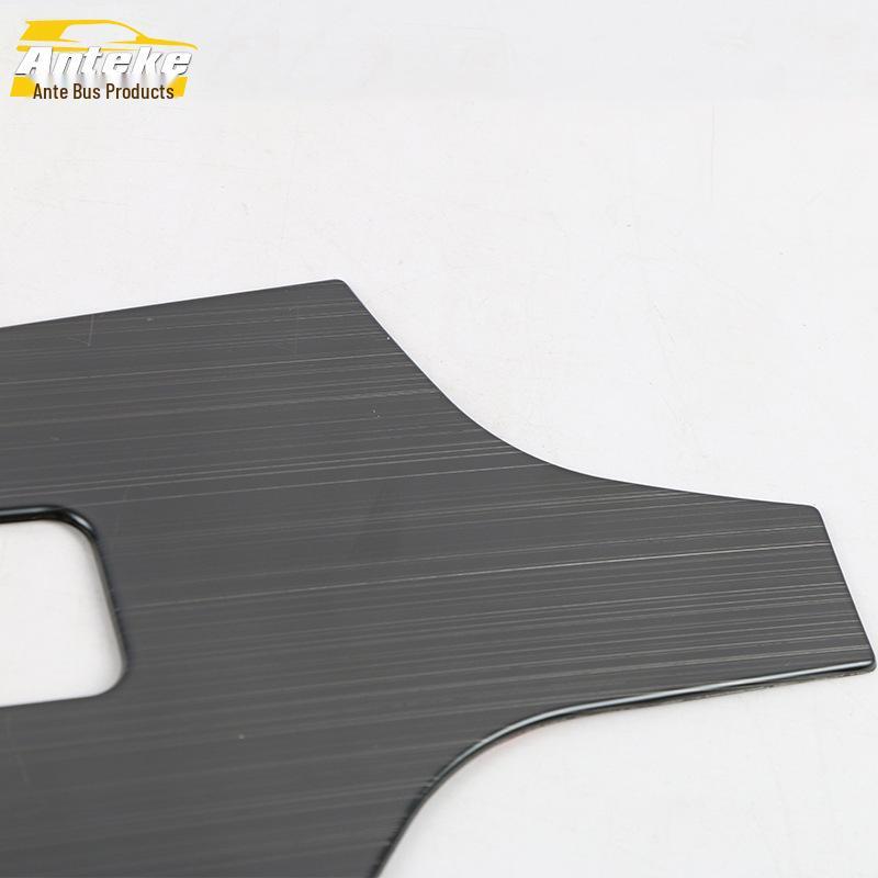 Stainless Steel Headlight Control Decorative Frame for 2019 Q3