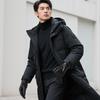 Qipilong Мужские зимние перчатки из натуральной овчины с подкладкой