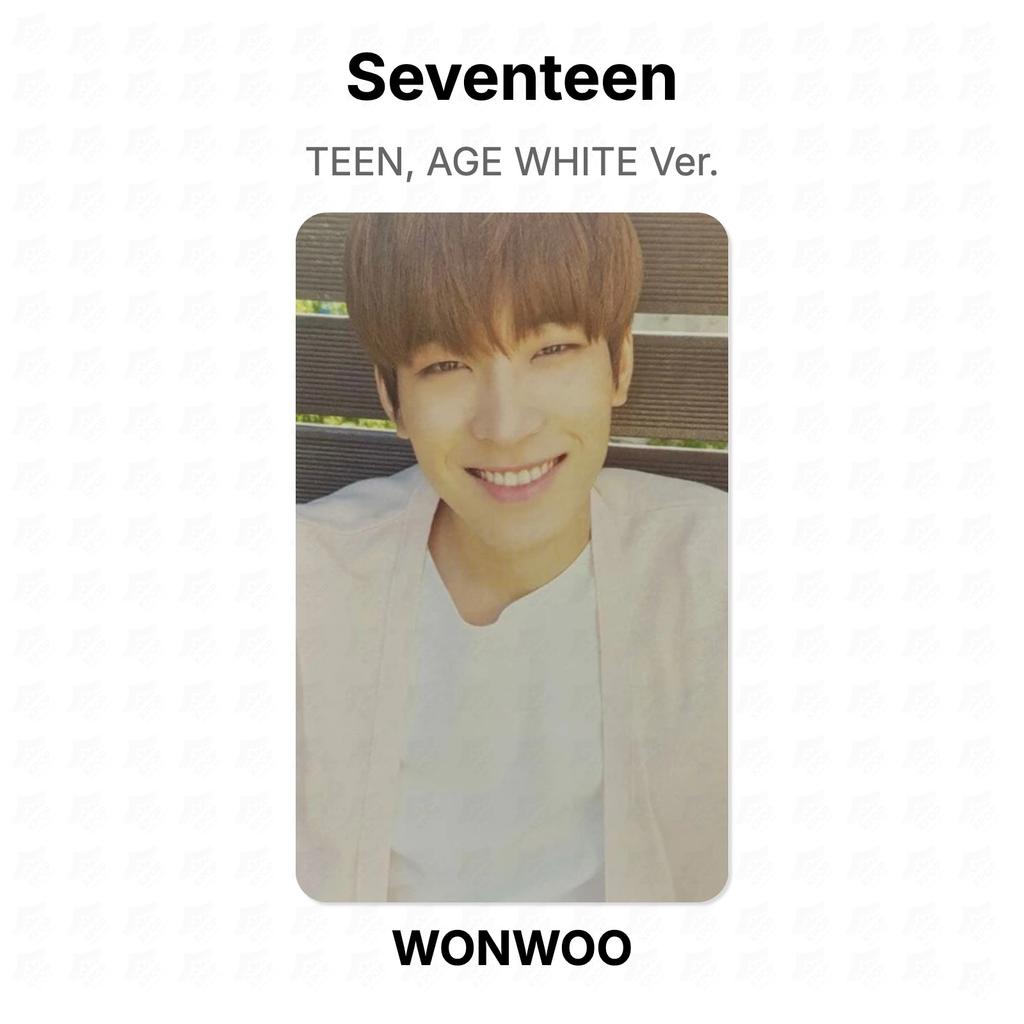 Seventeen ПОДРОСТОК, ВОЗРАСТ БЕЛЫЙ Вариант. Официальная фотокарта