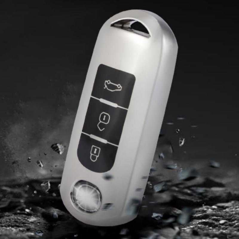 Чехол для дистанционного ключа из ТПУ для автомобиля, брелок для Mazda 2 3 5 6 BL BM GJ Atenza Axela Demio CX-3 CX3 CX-5 CX5 CX7 CX-9 CX8 без ключа