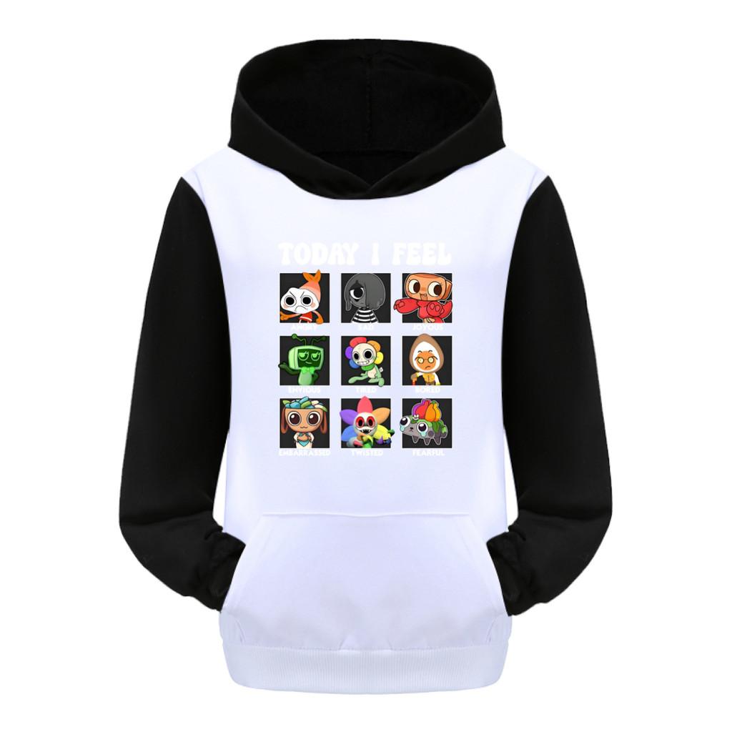 5405 Детские Худи для Мальчиков и Девочек Dandy World с Принтом Повседневные с Длинным Рукавом