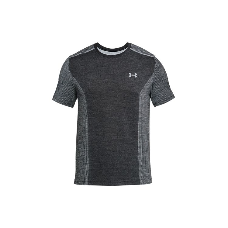 Under Armour Повседневная спортивная футболка с круглым вырезом и облегающим кроем для мужчин, темно-серая 1289596-102