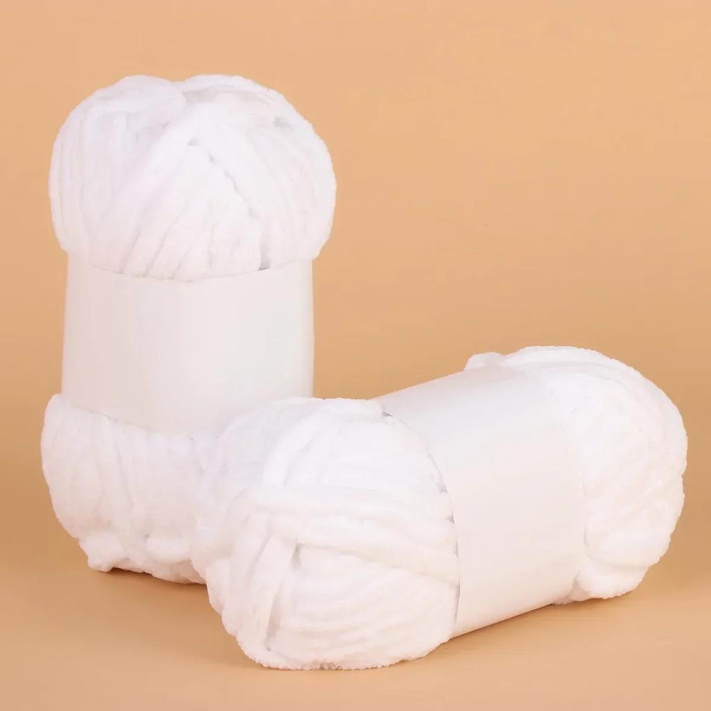 50g Thick Velvet Yarn Handmade DIY Knitting Yarn Wool Line Baby Scarf Hat Soft Chenille Yarn Knit Wol Crochet Knitting