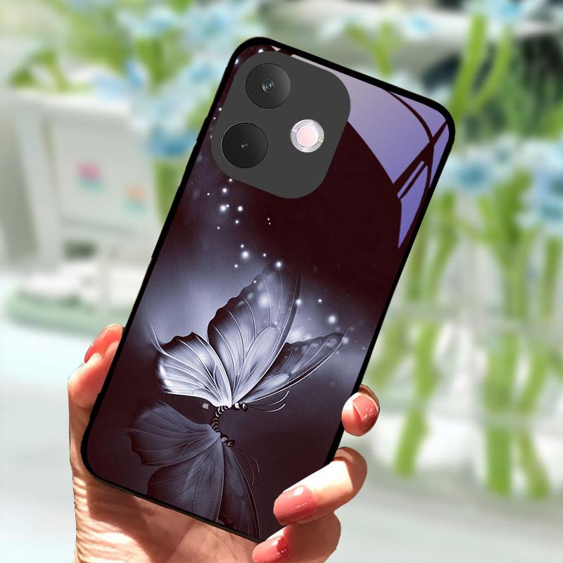 Чехол для телефона OPPO A5 Pro 5G A5Pro Защита от падений Защита камеры Закаленное стекло Задняя крышка Для OPPO A 5 Pro CPH2695 Fundas