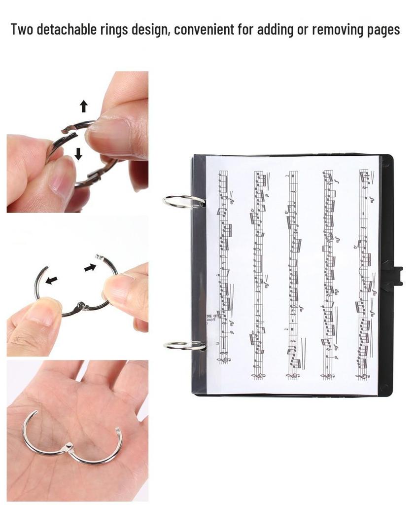 Universal Brass Band Marching Music Stand Clip for Wind Instruments