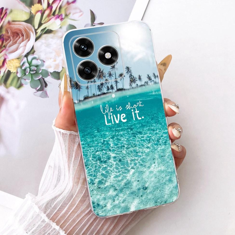 Case For Honor X5C Plus Cover Transparent Luxury Cute Cat Fashion Butterfly Cool Painted Casing For Honor X5cPlus