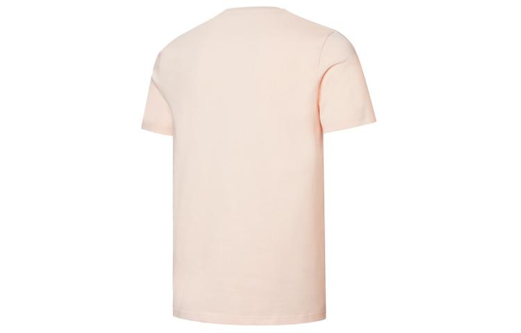 PUMA T Shirts Unisex Light Pink Crew Neck Moderate Straight Fit 533999-27