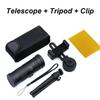 Telescope mobile phone holder tripod