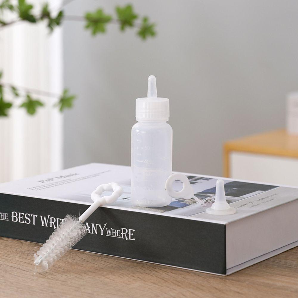 Tool Cat Mini Nipple Kitten Replacement 60ml Pet Feeding Bottle Kits Pet Nursing Milk Bottle