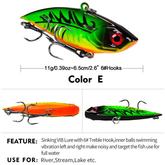Vibration Lure Attract Fish Vivid Good Toughness Practical Anti-deformation Trembling Fishing Supplies