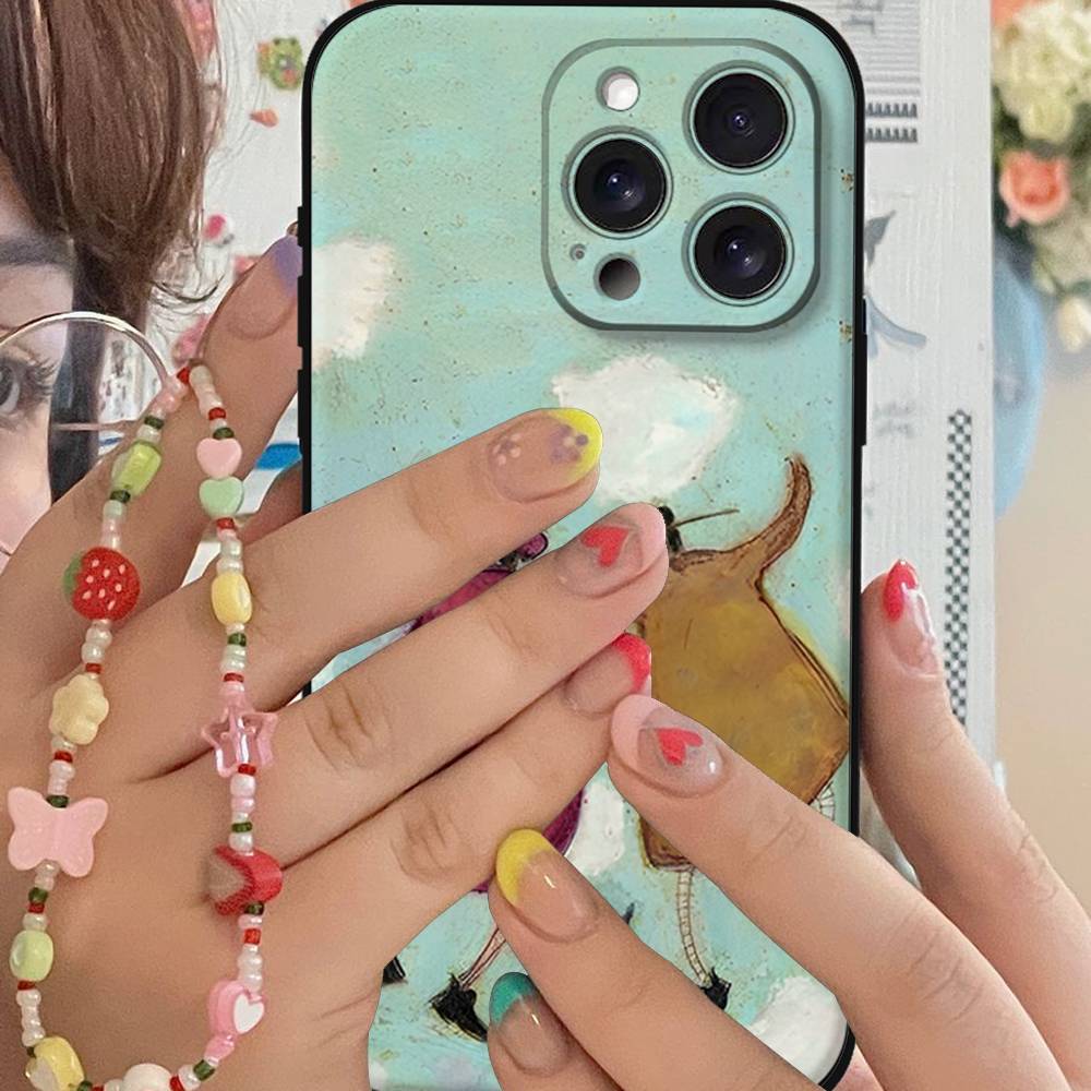 Чехол для телефона Sam Toft для iPhone 17 16 15 14 13 12 11 PRO MAX PLUS Mini из ТПУ, мягкий, приятный для кожи