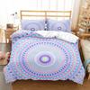 Комплект постельного белья Mandala размера King Queen, полиэстеровый комплект постельного белья в стиле бохо с рисунком слона Mandala для мальчиков, девочек, детей и подростков
