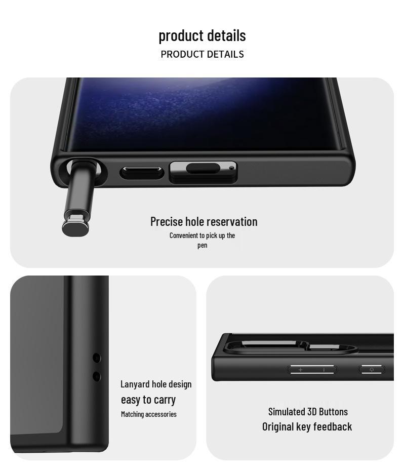 Прозрачный противоударный защитный чехол для Samsung S24, S24 Pro и S24 Ultra - Новый стиль