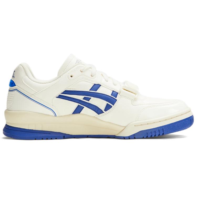 Asics Gel Spotlyte Low V2 Low top Vintage Basketball Shoes Unisex White Blue (Unisex) Vintage Basketball Shoes