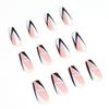 Detachable Manicure Tool Full Cover Coffin False Nails Wearable Nail Tips Geometry Fake Nails