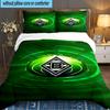 3PCS Monchengladbach Emblem Bedding set,Ideal for1pc Duvet Cover And 2pcs Pillowcases Perfect for Christmas gift,Ideal for Bedroom, Dormitory