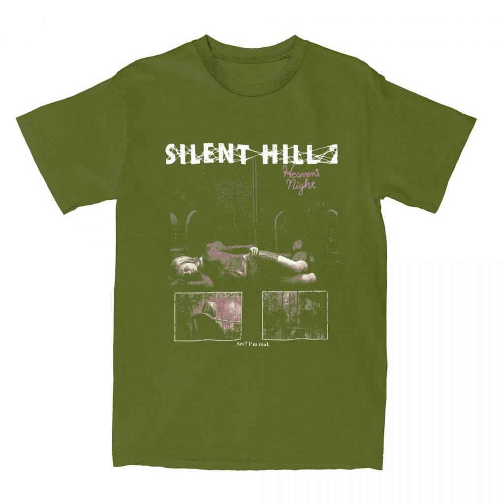 SH2 Heavens Night Silent Hill Вещи Футболки для Мужчин Женщин Повседневные 100% Хлопок Летние Топы Футболка с Личностью