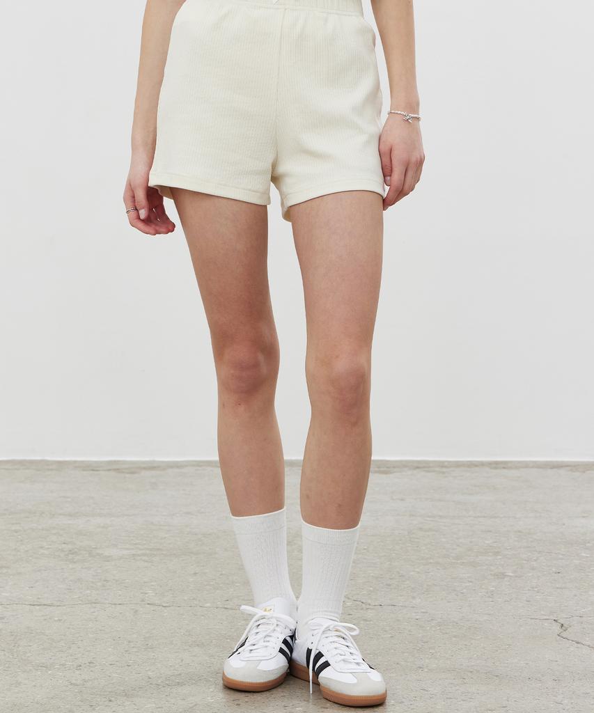 ITOV SEOUL 2Pcs Ribbon Ribbed Shorts Cm