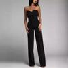 "New Sexy Slim Strapless Jumpsuit for Women - Spring/Summer European & American Style"