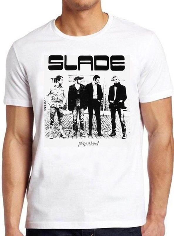Slade Punk Rock 70s Music Gift Tee Unisex T-Shirt