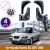 4 PCS Car Mudguards For Hyundai Elantra XD 2001 2002 2003 2004 2005 2006 Cladding Splash Mud Flaps Guards Mudflap