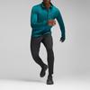 Puma Брюки Run Cloudspun Tapered Pant, однотонные, повседневные, средней посадки, трикотажные, спортивные, мужские, черные 524614-01