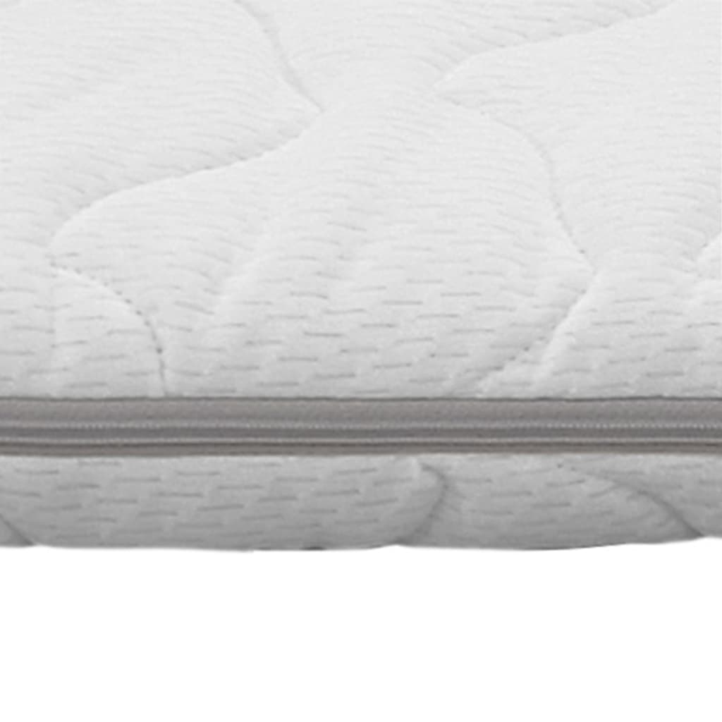 Mattress Topper 180 x 200 cm Viscoelastic Memory Foam 6 cm Thickness