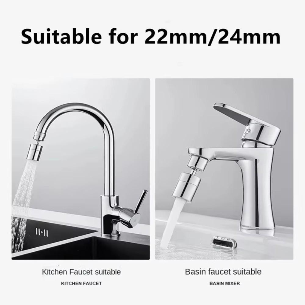 Water Saving Faucet Spray Head Filter 720 Degree Swivel Water Filter Nozzle Bubbler Kitchen