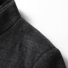 Men's Coat Autumn and Winter Mink Hair Stand-up Collar Double-sided Middle-aged Business Take-off Down Liner Warm Wool Jacket