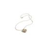 Chanel Double C Heart Design Metal Necklace Women necklace Gold ABC964-B16069-NW150