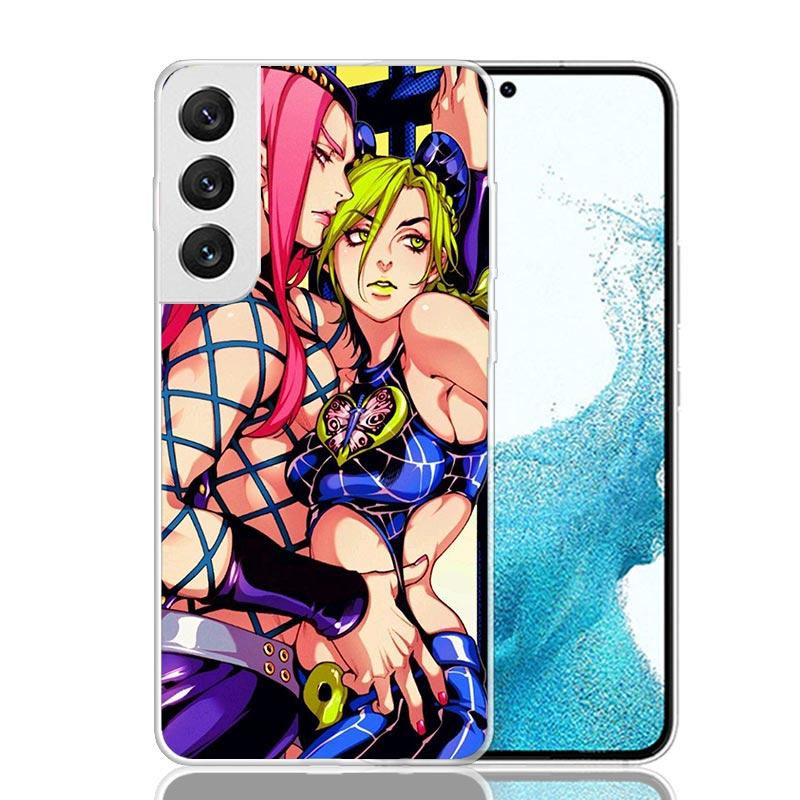 Чехол для телефона JoJo's Bizarre Adventure Джолин Куджо для Samsung Galaxy S26 S25 Edge S24 S23 FE S22 Ultra S21 Plus S20 + Fundas Cove