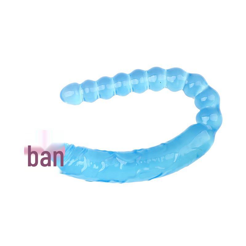 Массажный стик с двумя жемчужинами дракона, двусторонний, для женской и ЛГБТК+ мастурбации