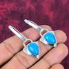 Серьги из цельного серебра 925 пробы со спящей бирюзой, серьги с драгоценными камнями ручной работы, подарки для жены, абсолютно новые серьги
