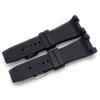 30mm*16mm Silicone Waterproof And Sweat Proof Watch Strap For Iwc Black Wtchbands Men IW323601 IW376501 IW32250